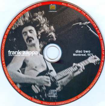 6CD/Box Set Frank Zappa: 1970s Broadcast Collection 427389