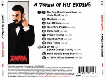 CD Frank Zappa: A Token Of His Extreme 36849