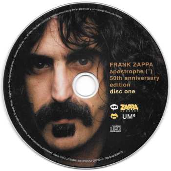 5CD/Box Set/Blu-ray Frank Zappa: Apostrophe (') DLX | LTD 624688