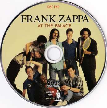 2CD Frank Zappa: At The Palace (L A Broadcast 1984) 393079