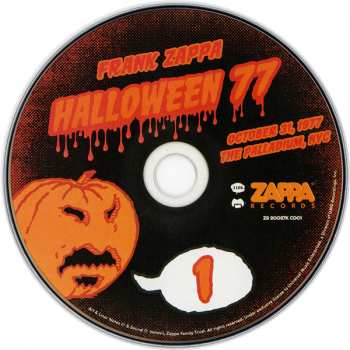 3CD Frank Zappa: Halloween 77 15263