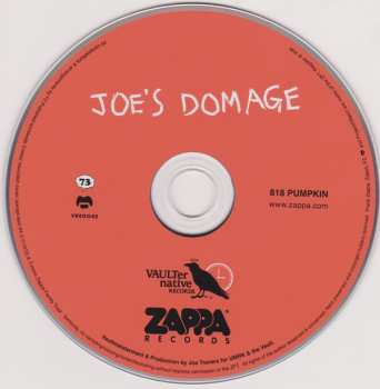 CD Frank Zappa: Joe's Domage 18632