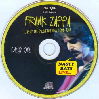 2CD Frank Zappa: Nasty Rats Live... Live At The Palladium New York 1981 440062