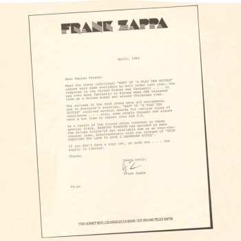 LP Frank Zappa: Ship Arriving Too Late To Save A Drowning Witch 656555