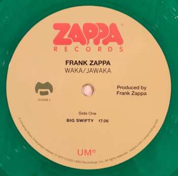 LP Frank Zappa: Waka / Jawaka CLR | LTD 650678