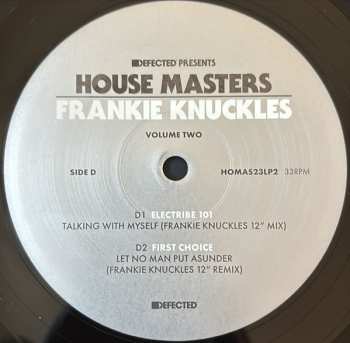 2LP Frankie Knuckles: House Masters (Volume Two) 633595