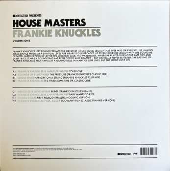 2LP Frankie Knuckles: House Masters (Volume One) 633893