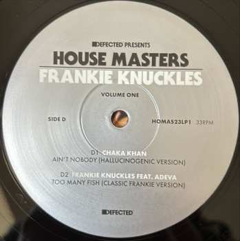 2LP Frankie Knuckles: House Masters (Volume One) 633893