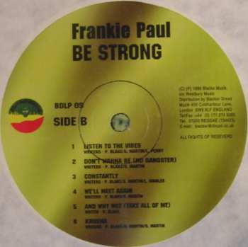 LP Frankie Paul: Be Strong 585453