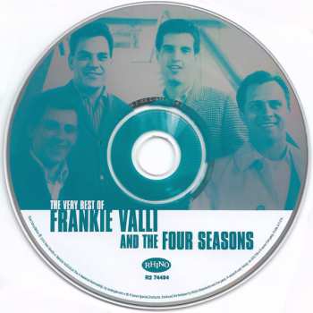 CD Frankie Valli: The Very Best Of Frankie Valli And The Four Seasons 589570