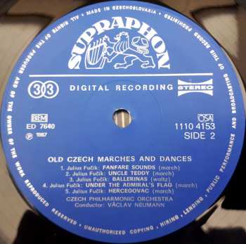 LP Václav Neumann: Old Czech Marches And Dances 566706