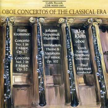 Album Johann Nepomuk Hummel: Oboe Concertos Of The Classical Era