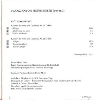 CD Prague Chamber Orchestra: Flute Concertos = Flötenkonzerte 614111