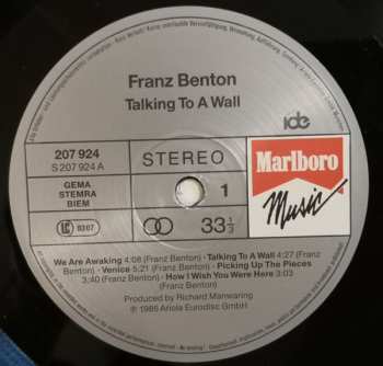 LP Franz Benton: Talking To A Wall 568340