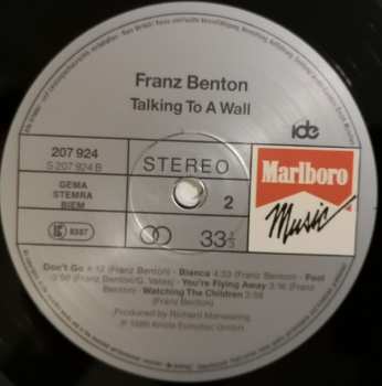 LP Franz Benton: Talking To A Wall 568340