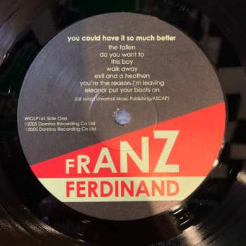 LP Franz Ferdinand: You Could Have It So Much Better 578685