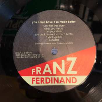 LP Franz Ferdinand: You Could Have It So Much Better 578685