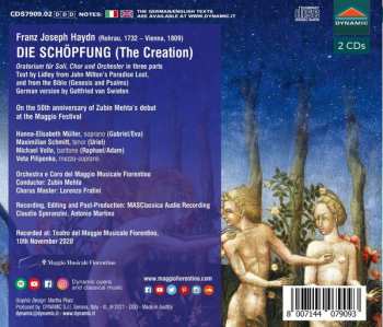 2CD Joseph Haydn: Die Schöpfung = The Creation 609116