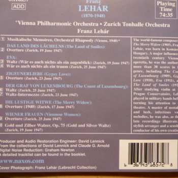 CD Franz Lehár: Lehár Conducts Lehár 260607