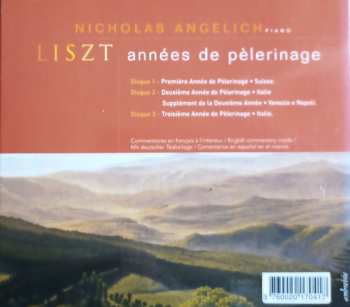 3CD Franz Liszt: Années De Pèlerinage 563145