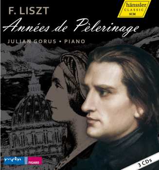 3CD Franz Liszt: Années De Pèlerinage 562267