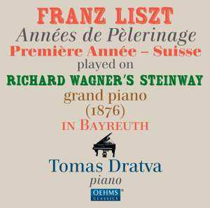 Album Franz Liszt: Années de Pèlerinage / Permière Année - Suisse