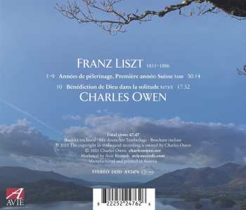 CD Franz Liszt: Années de Pèlerinage, Suisse; Bénédiction de Dieu Dans la Solitude 563839