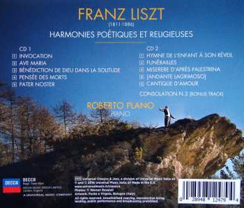 2CD Franz Liszt: Franz Liszt: Harmonies Poétiques Et Religieuses 45814