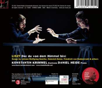 CD Franz Liszt: Der Du von Dem Himmel Bist 640396