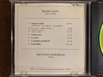 CD Franz Liszt: Sonate H-moll = In B Minor • Nuages Gris • La Notte • La Lugubre Gondola II • Funérailles 648970