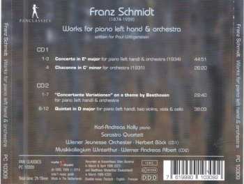 2CD Franz Schmidt: Works For Piano Left Hand & Orchestra 557107