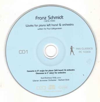 2CD Franz Schmidt: Works For Piano Left Hand & Orchestra 557107