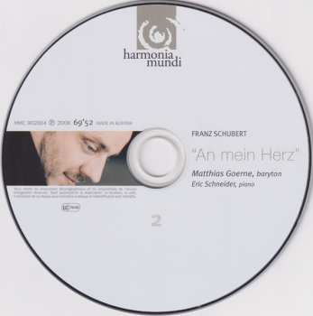 2CD Franz Schubert: An Mein Herz  267410