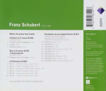 CD Franz Schubert: Works For Piano Four Hands 118785