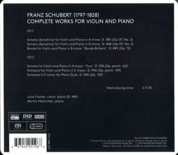 2SACD Franz Schubert: Complete Works For Violin And Piano 114597