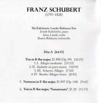 2CD Franz Schubert: The Piano Trios • Arpeggione Sonata 503067