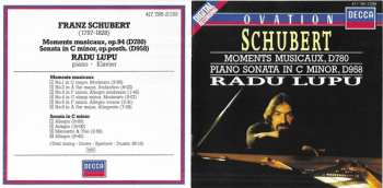 CD Franz Schubert: Moments Musicaux, D780 / Piano Sonata In C Minor, D958 555003