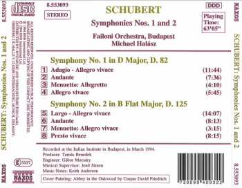 CD Franz Schubert: Symphonies Nos. 1 And 2 235065