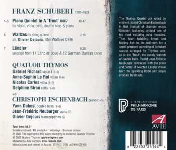 CD Franz Schubert: Trout Quintet; Waltzes; Ländler 600612