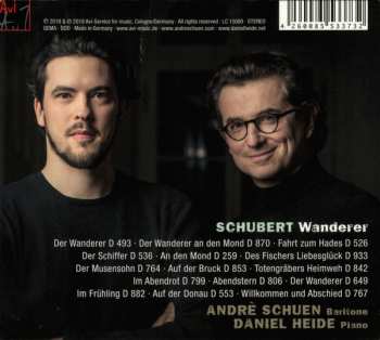 CD Franz Schubert: Wanderer DIGI 546323