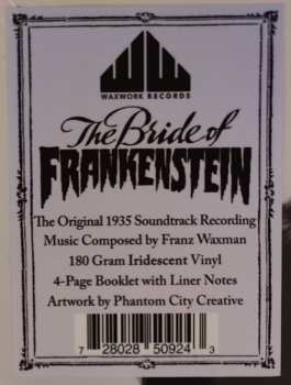 LP Franz Waxman: The Bride of Frankenstein (The 1935 Original Soundtrack Recording) 555637