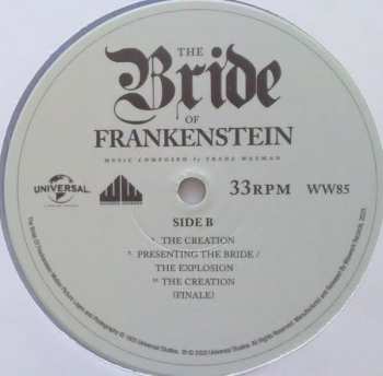 LP Franz Waxman: The Bride of Frankenstein (The 1935 Original Soundtrack Recording) 555637