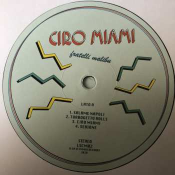 LP Fratelli Malibu: Ciro Miami 67806