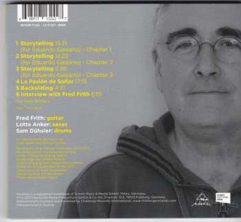 CD Fred Frith: Storytelling (Live At Theater Gütersloh) 638671