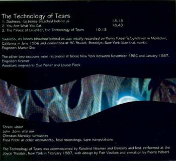 CD Fred Frith: The Technology Of Tears DIGI 559991