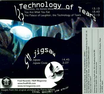 CD Fred Frith: The Technology Of Tears DIGI 559991