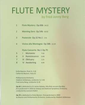 Blu-ray/SACD Fred Jonny Berg: Flute Mystery 551721