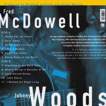 LP Fred McDowell: Mama Says I'm Crazy LTD 254173