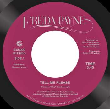 Album Freda Payne: Tell Me Please / I Get High