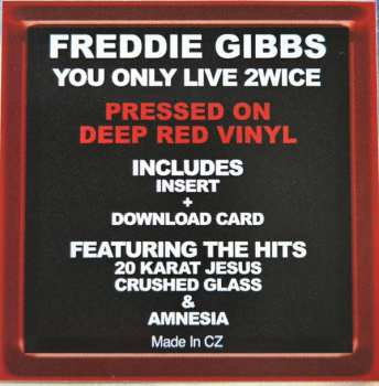 LP Freddie Gibbs: You Only Live 2wice CLR | LTD 567809